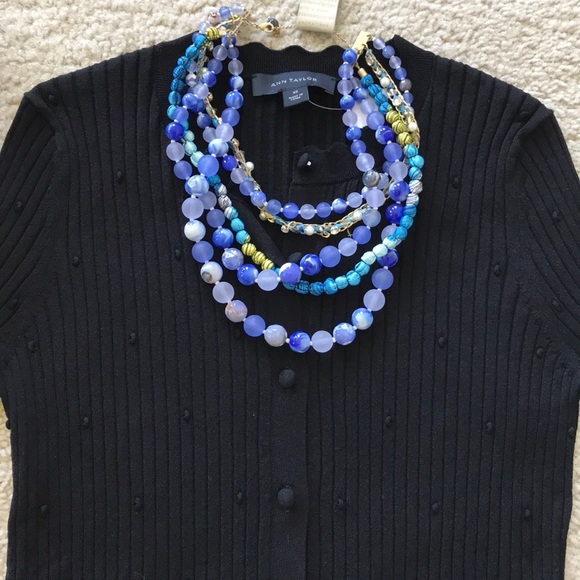 Ann Taylor Black Cardigan - Picture 2 of 7